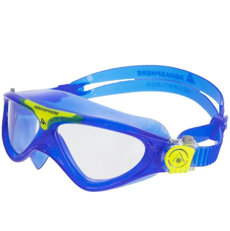 Aqua Sphere Vista Junior Goggle Clear Lens Blue/Yellow